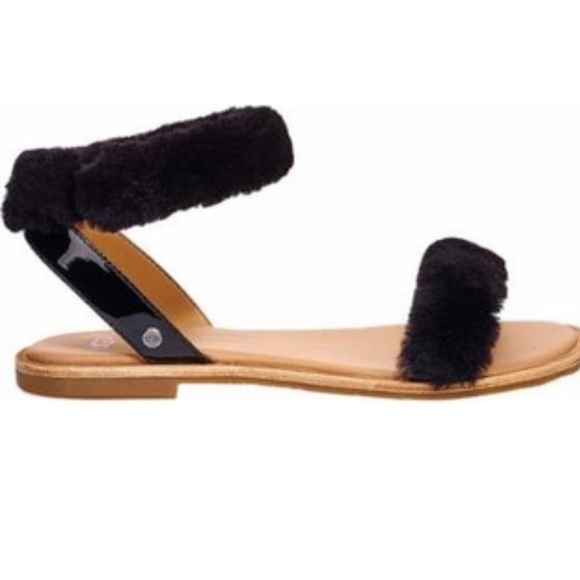 ugg fluff spring sandals
